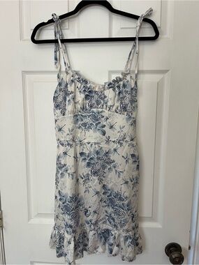 Satin mini dress